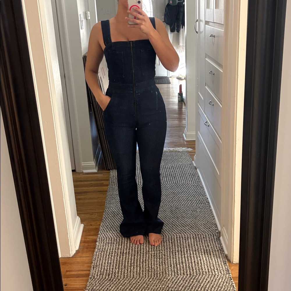 7 For All Mankind Denim Jumpsuit size 26